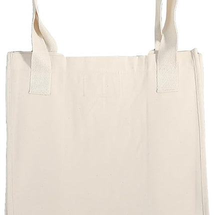 Bolsa de Lona de Algodón Unisex para Pickleball Unfortunate Portrait, Beige