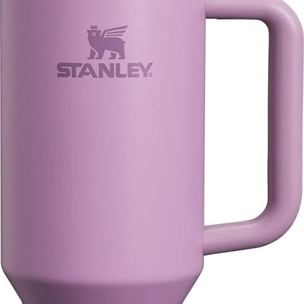 Stanley Quencher H2.0 FlowState Stainless Steel Vacuum Insulated Tumbler with Lid and Straw for Water, Iced Tea or Coffee, Smoothie and More, Lilac, 40oz, 10-11673-071