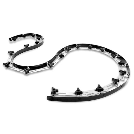 POWERTEC 71527 Plantilla de curva flexible de 107 pulgadas - Herramienta profesional para trabajar la madera con contorno