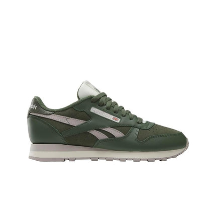 Reebok Unisex-Adult Classic Leather V1 Sneaker, Breakaway Green/Breakaway Green/Hazy Grey, 12.5 Women/11 Men