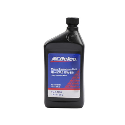 ACDelco GM Original Equipment 10-4104 XGP SAE 75W-85 Líquido para Transmisión Manual - 1 cuarto de galón