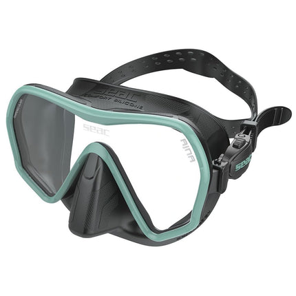Seac Ajna, frameless Scuba Diving Mask with wide view, 100% silicone skirt