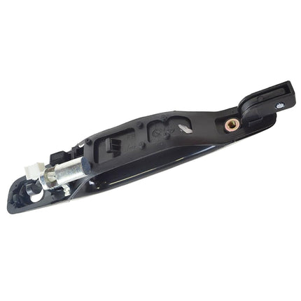 TRQ Front Right Exterior Door Handle Black Passenger Side Compatible with 2002-2007 Mitsubishi Lancer MI1311113