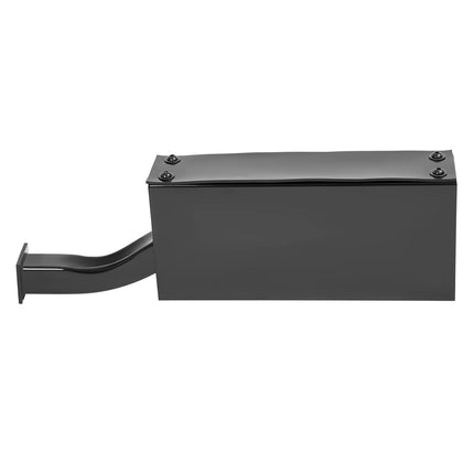 ALMULOO Soporte universal ajustable de guardabarros de repuesto para 1406-6A par de soportes de montaje de medios guardabarros de acero con recubrimiento en polvo pintado de negro