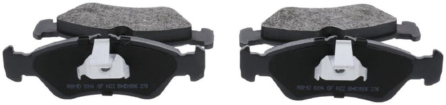 BOSCH BHD1006 QuietCast Medium Duty Semi-Metallic Brake Pad Set - Compatible with Select Dodge Sprinter 2500, Sprinter 3500; Freightliner Sprinter 3500; REAR