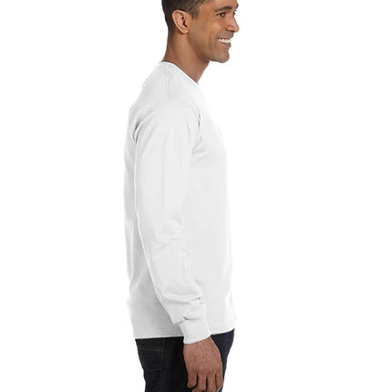 Hanes Men's ComfortSoft Long-Sleeve T-Shirt (Pack of 2), White,3X Large
