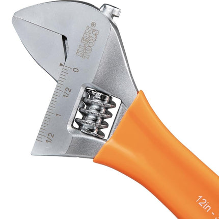 KLEIN TOOLS Extra-Capacity Adjustable Wrench 12"