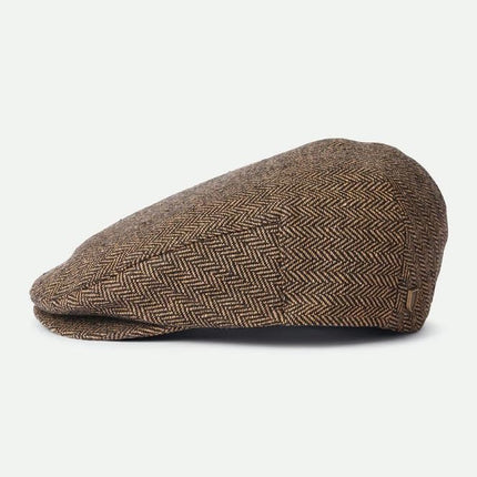 BRIXTON Hooligan snap Cap Flat, Brown/Khaki, XL