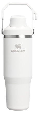 STANLEY IceFlow 2.0 Fast Flow Tumbler with Handle 30 oz | Twist On Angled Spout Lid | Leakproof Water Bottle | Insulated Stainless Steel | BPA-Free | Frost