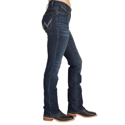Wrangler Women's Willow Mid Rise Boot Cut Ultimate Riding Jean, Lovette, 11