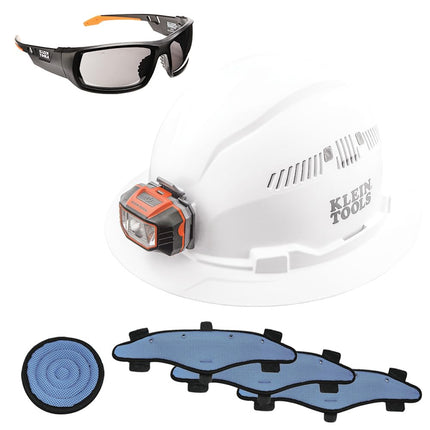 Klein Tools 80084 Hard Hat and Accessories Kit, Ve