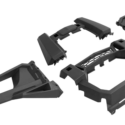ALMULOO Parachoques delantero combinado compatible con Polaris RZR XP 1000/ RZR XP 4 1000/RZR 4 900 2015-2018/RZR 900 2015-2020 (accesorios de repuesto para 5439786-070)