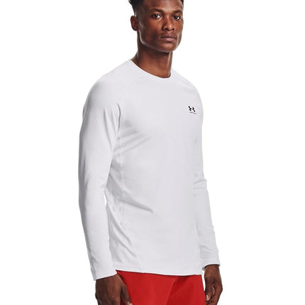 Under Armour Men UA CG Armour Fitted Crew, Warm Functional Shirt for Men, Lightweight Tight-Fit Long-Sleeve Sports Top , Thermal Long-Sleeve Shirt