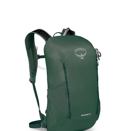 Osprey Men's Skarab 18 Litre Hydration Backpack with Magnetic Bite Valve, Tundra Green, One Size