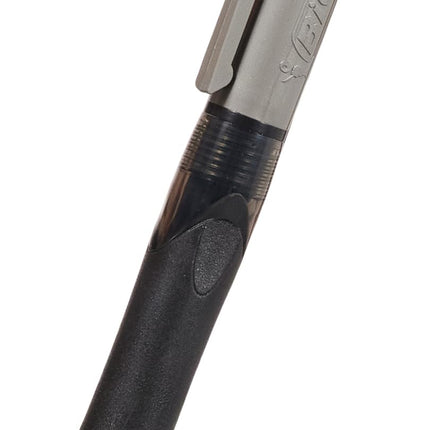 Stylos-bille rétractables BIC 4 Couleurs Grip Pro, pointe moyenne (1,0 mm), boîte de 12 stylos, chaque stylo contenant 4 couleurs