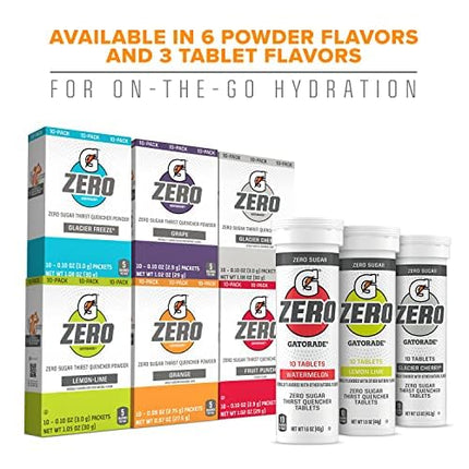 Gatorade Zero Tablets Lemon Lime (Pack of 80)