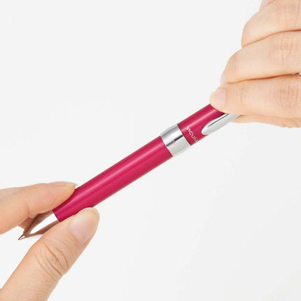 Pentel Multi Function Pen Vicuna EX, Fine Ballpoint Pen and 0.5mm Mechanical Pencil, Pink (BXW1375P)