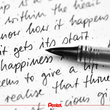 Pentel Tradio Pulaman, Black Ink (TRJ50-A)