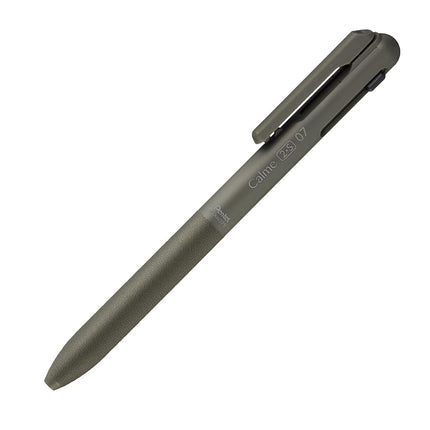 Pentel BXAW375D Calme Multi-Functional Ballpoint Pen, 0.7, Sharp 0.5, Khaki