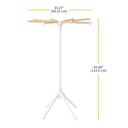 Whitmor Folding Drying Rack, White