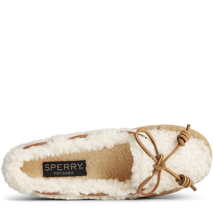 Pantuflas Reina de Sperry para mujer, color tostado, 8