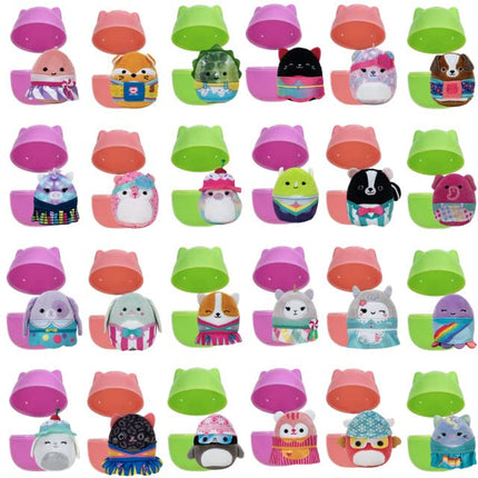 Squishmallows Squishville Serie 6 - Paquete de 2 Surtidos - Mini Peluches y Accesorios - Oficial de Kellytoy - Los estilos pueden variar - Gran regalo de Pascua para niños
