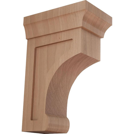 Ekena BKTW02X04X06GOCH 2 1/2-Inch Width x 4-Inch Depth x 6-Inch Height Small Gomez Wood Bracket - Cherry