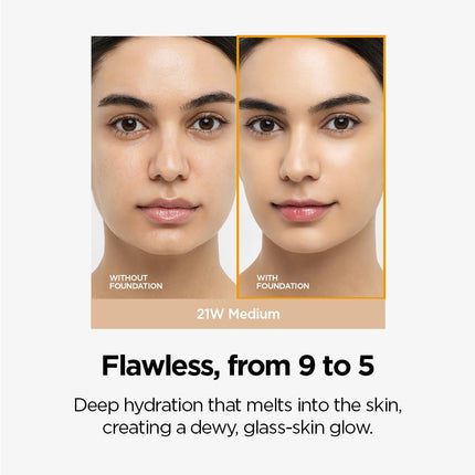 JUNG SAEM MOOL | Skin Nuder Cushion SPF 50 (14g+14g Refill), 23 Medium deep
