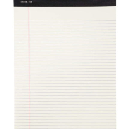 Mintra Office Colorful Legal Pads - Includes 2 Blue, 2 Pink, and, 2 Green Writing Pads, Micro Perforated Lined Sheets, Ideal for Professional & Personal Use, 8.5"x11" Narrow Ruled, 6 pack Pastel Set 2