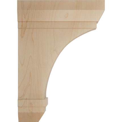 Ekena BKT02X05X07STMA 2 1/4" W x 5" D x 7" H Stockport Bracket, Maple