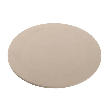 Piedra para hornear pizza, redonda de 33 cm, apta para lavavajillas, de cerámica