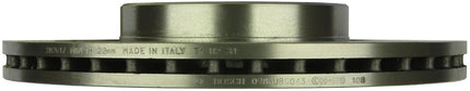 Bosch 14010043 QuietCast Premium Disc Brake Rotor For: Audi A3, A3 Quattro, TT, TT Quattro; Volkswagen Beetle, CC, Eos, Jetta, Golf, GTI, Passat, Tiguan, Front
