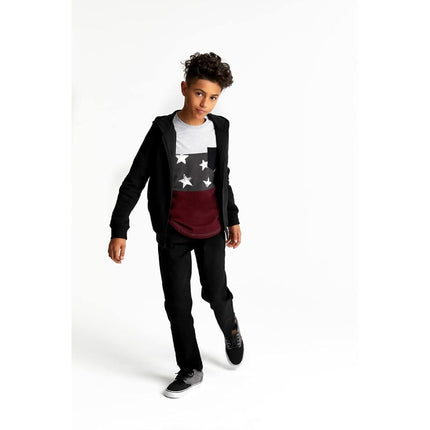 French Toast Big Boys' Fleece Hoodie - Gray, 18-20