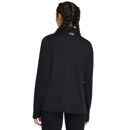Under Armour Women's Tech 1/2 Zip- Solid Shirt Black