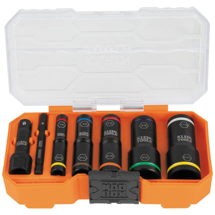 Klein Tools 65618 KNECT Flip-10 SAE Impact Socket 