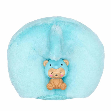 Barbie Cutie Reveal Doll & Accessories with Animal Plush Costume & 10 Surprises Including Color Change, Teddy Bear as Dolphin in Costume-Themed Series, HRK25