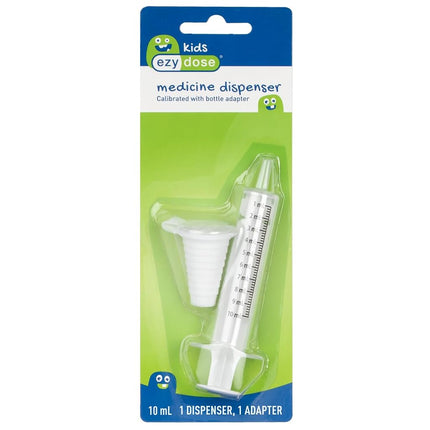 Ezy Dose Kids Oral Syringe & Medicine Dispenser, 10 mL 2 TSP, BPA-Free