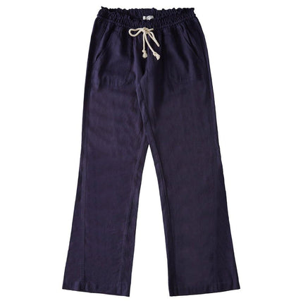 ROXY Women's Oceanside Pants, Mood Indigo, M UK