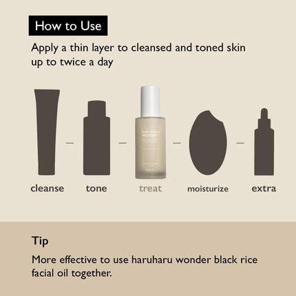 Haruharu Wonder Black Rice Hyaluronic Anti-Wrinkle Serum 50 ml