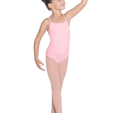 Bloch Dance Girls' Parem Microlux Camisole Leotard, Candy Pink, 12