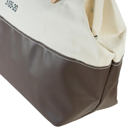 Klein Tools 5105-20 High-Bottom Canvas Tool Bag, 20-Inch
