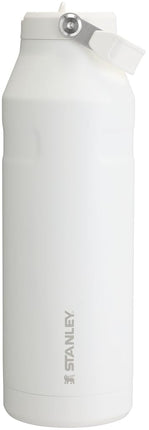 Stanley IceFlow Flip Straw 2.0 Water Bottle 50 OZ | Built-In Straw with Larger Opening | Lightweight & Leak-Resistant | Insulated Stainless Steel | BPA-Free | Frost