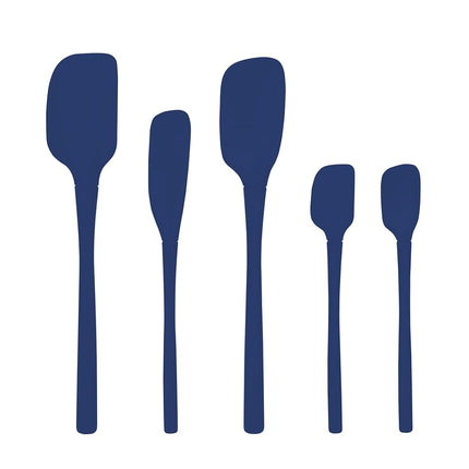 Tovolo Flex-Core All-Silicone Set of 5 Spatulas (D