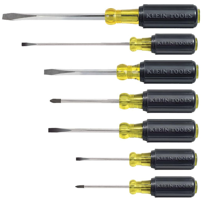 KLEIN TOOLS 7 Piece Cushion-Grip Screwdriver Set 8