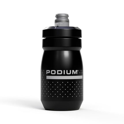 Camelbak PODIUM 710 ml – bike bottle – light and compact – easy handling – self-sealing cap – leak-proof – fits in bottle holder – black, size: OS