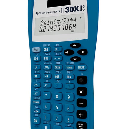 Texas Instruments TI-30XIIS Scientific Calculator, Blue