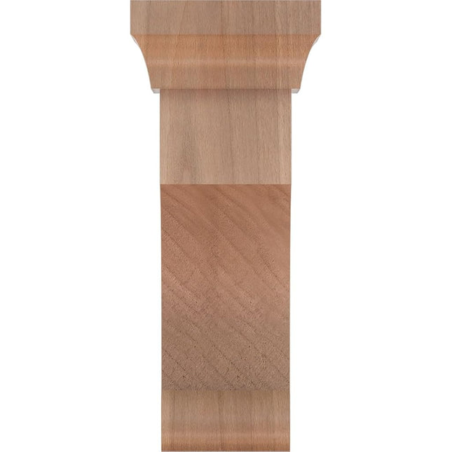 Ekena BKTW02X04X06GOCH 2 1/2-Inch Width x 4-Inch Depth x 6-Inch Height Small Gomez Wood Bracket - Cherry