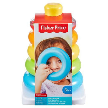 Fisher-Price Baby Toy Pyramid Hoops for Kids 6 Months and Up