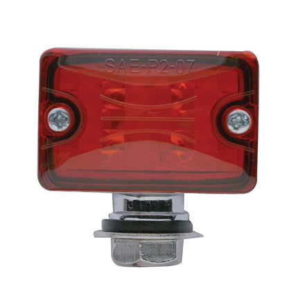 United Pacific 4 LED Small Rod Light - Red LED/Red Lens,39189