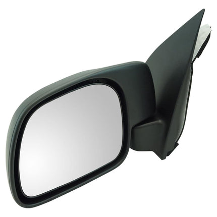 TRQ Left Mirror Manual Drivers Side Compatible with 2000-2005 Ford Excursion 1999-2007 F-250 Super Duty F-350 Super Duty FO1320209